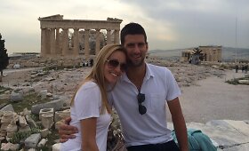Viena gražiausių teniso pasaulio porų &ndash; Novakas Džokovičius ir Jelena Ristič