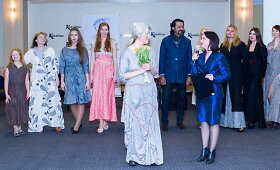 &bdquo;Aistė Fashion&ldquo; kolekciją demonstravo moterys nuo 9 iki 60 metų