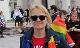 Už LGBT teises kovojanti Jolanta Vaitiekūnienė