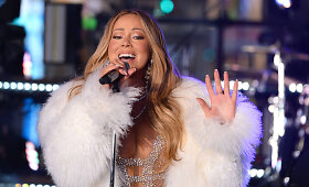 Naujametinis Mariah Carey pasirodymas Niujorko Taimso aik&scaron;tėje