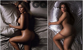 &bdquo;Mis Bumbum&ldquo; dalyvė atkartojo Kim Kardashian fotosesijas