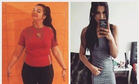 40 kilogramų atsikračiusi Silvija Jučepytė