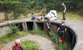 Smiltynėje esantis bunkeris alsuoja istorija