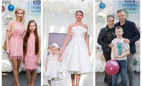 &bdquo;Kids Fashion Weekend&ldquo; renginio akimirkos