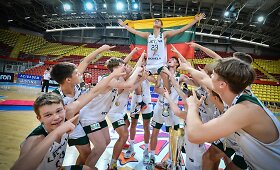 Lietuvos U-16 vaikinų krep&scaron;inio rinktinė &ndash; Europos čempionė
