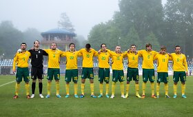 Lietuvos futbolo rinktinė pralaimėjo Latvijai