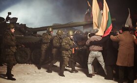 Filmo &bdquo;Mes dainuosim&ldquo; filmavimo akimirkos