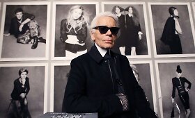 Legendinio dizainerio Karlo Lagerfeldo gyvenimo akimirkos