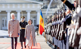 Gitanas Nausėda susitiko su Moldovos prezidente Maja Sandu