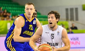 &bdquo;Eurobasket 2013&ldquo; A grupė: Ukraina &ndash; Belgija