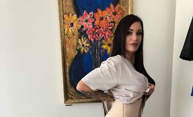 Justina Globienė-Justinka pasididino sėdmenis