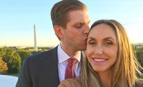Ericas Trumpas ir Lara Trump