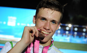Dovydas Vaivada i&scaron;kovojo bronzos medalį