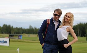 Golfo klube žinomi žmonės pristatė stilingam miestiečiui skirtas drabužių kolekcijas