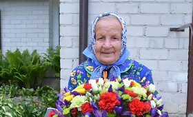 &Scaron;imtametė Jadvyga Ramanauskienė mini savo jubiliejų