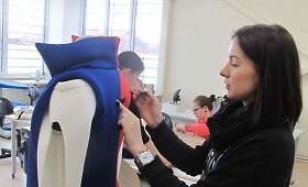 &bdquo;Man-go&ldquo; narė Justina dizaino konkurse Paryžiuje