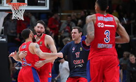 Įtampos kupinas mačas Maskvoje: CSKA &ndash; &bdquo;Žalgiris&ldquo;