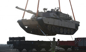 &Scaron;arvuota kovos ma&scaron;ina &bdquo;Bradley Fighting Vehicle&ldquo;