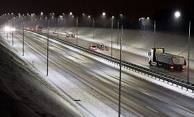 Eismas Vilniaus vakariniame aplinkkelyje
