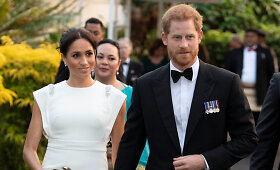 Princas Harry ir Meghan Markle susitikime su Tongos karaliumi