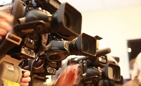 Spaudos konferencija dėl policijos veiksmų Garliavoje