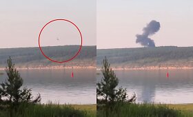 Rusijoje sudužo strateginis bombone&scaron;is Tu-22M3