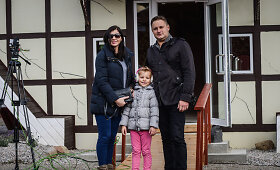 Apversto namo Radailiuose atidarymo &scaron;ventė