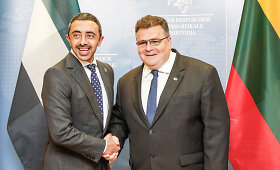 Lietuvoje vie&scaron;i Jungtinių Arabų Emyratų užsienio reikalų ir tarptautinio bendradarbiavimo ministras