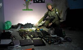 Izraelis: radome įkaitų kambarį ir ginklų po Gazos vaikų ligonine