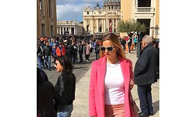 Vaidos ir Rolando Skaisgirių i&scaron;vyka į Romą