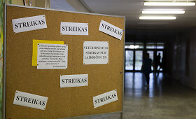Streikas Vilniaus Žemynos progimnazijoje