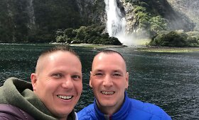 Lietuvio Viktoro ir olando Dennis pora