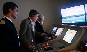 Virtualios SGD terminalui skirtos laivo &bdquo;Independence&ldquo; įvedimo į Klaipėdos uostą pratybos