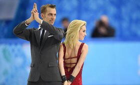 Kerintis Deivido Stagniūno ir Isabellos Tobias pasirodymas Sočio olimpinių žaidynių laisvojoje programoje