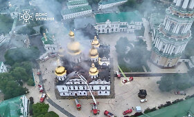 Rusija smogė istorinei Pečorų laurai Kyjive