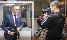 Vytauto Bako spaudos konferencija