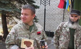 &bdquo;Pravyj sektor&ldquo; karinėje bazėje