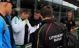 Lietuvos regbio rinktinė prie&scaron; Europos čempionato &bdquo;Grand Prix&ldquo; diviziono etapą Anglijoje