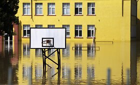 Bulgarijoje per potvynį nuskendo vienas žmogus, 600 evakuota