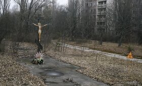 Pripetės miestas Ukrainoje menantis Černobylio avariją