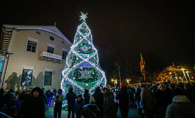 Palangos Kalėdų eglutės įžiebimas