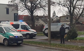 Ketvirtadienio avarija Kauno Linkuvos gatvėje