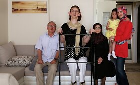 17-metė turkė Rumeysa Gelgi &ndash; auk&scaron;čiausia pasaulio paauglė