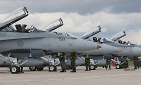NATO oro policijos misija &ndash; Kanados naikintuvai F-18