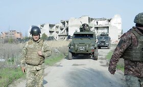 Avdijivkos miestas Rytų Ukrainoje