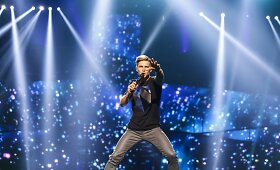 Donatas Montvydas pirmąkart repetavo Stokholmo &bdquo;Globe&ldquo; arenoje