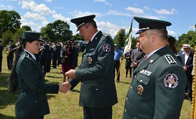 Paminėtos pasieniečio Aleksandro Barausko 77-osios žūties metinės