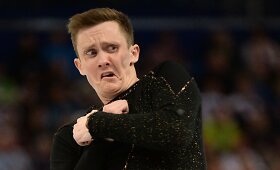 Juokingos ir keistos veido mimikos Sočio olimpiados dailiajame čiuožime