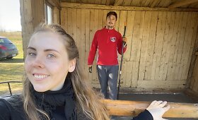 Evaldo Jak&scaron;to ir Sandros Guobytės atnaujinta viralinė ir seifas