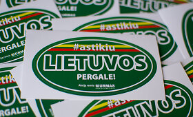 Akcija &bdquo;A&scaron; tikiu Lietuvos pergale!&ldquo; 